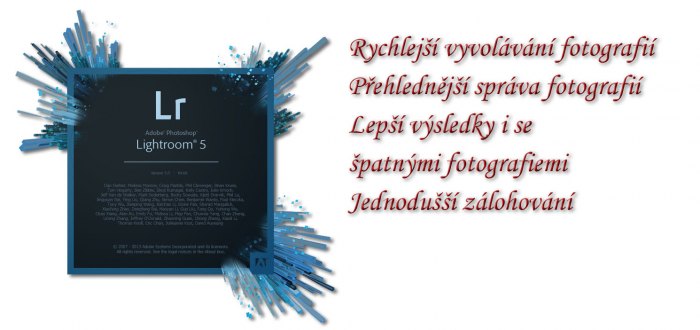 Fotokurz Adobe LIGHTROOM - začátečník Fotokurz Adobe LIGHTROOM - začátečník